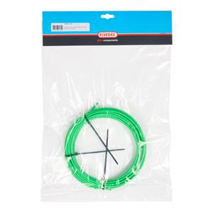 Elvedes schakelbuitenkabel 10 m x 4,2 mm neon groen