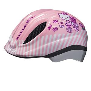 KED fietshelm Meggy Hello Kitty meisjes roze maat 46 51 cm