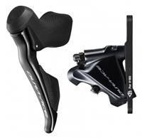 Shimano Dura Ace Di2 R9170 STI Schalt- & Bremshebel mit Hydro Bremssättel - Schalthebel