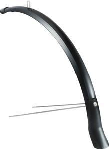 Eurofender voorspatbord Snello 28 inch 46 mm zwart kunststof