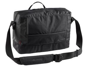VAUDE Fietstas Achter Cyclist Messenger Waxed L - Zwart