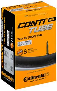 Continental binnenband Tour Wide 28 inch (47/62 622) FV 42 mm