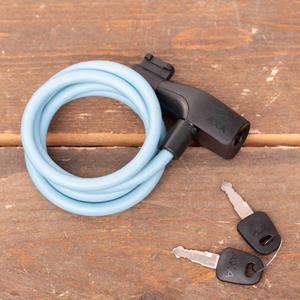 AXA kabelslot Resolute 8 120 &Oslash;8 / 1200 mm ijsblauw