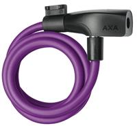 AXA kabelslot Resolute 8 120 Ø8 / 1200 mm paars