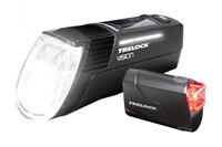 Trelock Fahrradbeleuchtung LS760 I-GO VISION / LS720 (Set Front- und Rücklicht)