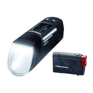 Trelock verlichtingsset LS 760 I Go Vision 100 Lux zwart