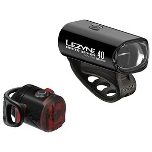 Lezyne Hecto 40L - Femto STVZO USB Light Set - Schwarz