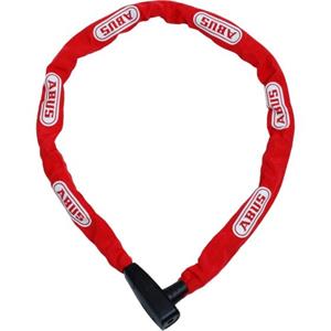 ABUS CityChain 8800 Kettingslot (Kleur slot: rood, Lengte: 95 cm)