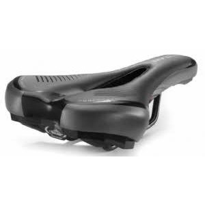 Selle Monte Grappa zadel Avila 275 x 148 mm unisex zwart