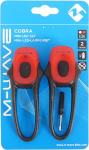 M-Wave Ledverlichting-Set  Cobra