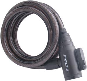Spiraalslot  Wired 100 - ø10 x 1500mm - Zwart