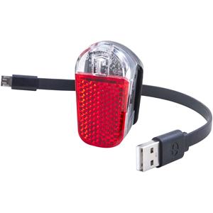 Spanninga Achterlamp  Pyro Steady - USB oplaadbaar