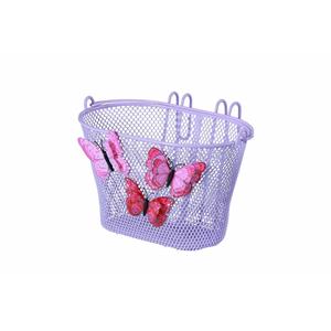 Kinderfietsmand  Jasmin Butterfly - lila