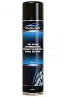 Protecton bandenschuim zwart/blauw 400ml