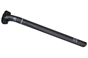 Pro zadelpen vast 31,6 x 400 mm aluminium zwart