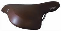 Selle Comfort zadel Pure 25 x 22 cm unisex gel/staal bruin