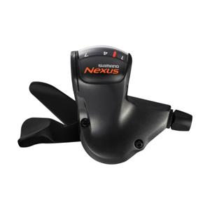 Shimano duimshifter Revo Nexus SL 7S50 rubber zwart 3 delig