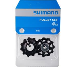 Shimano derailleurwielset XTR RD M970/M971 staal 9S 2 stuks