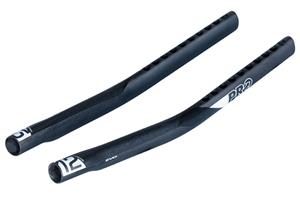 Pro verlengstukken Missile Evo J Bend 31,8 cm carbon zwart