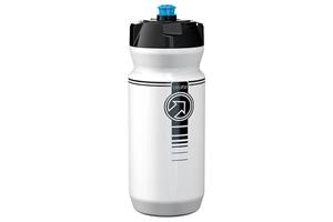 Pro sportbidon Team 0,6 liter PVC 21 cm wit/zwart