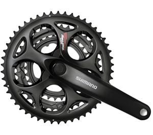 Shimano Tourney A073 7/8 Speed Triple Chainset - Crankstellen zonder bladen