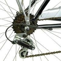 Dresco derailleurkabel binnen 2000 mm x 1,1 mm staal zilver