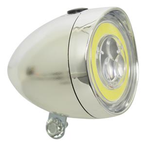 Dresco voorlicht Classic COB led batterijen chroom