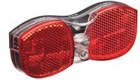 AXA achterlicht City Rear led 11 cm rood/zwart 7 delig