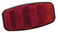 reflector 112 x 54 mm rood/zwart