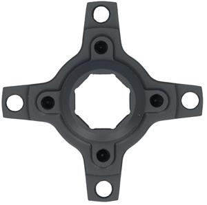 Miranda crank spider 55 mm/104 mm Brose Boost aluminium zwart