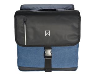 Willex Dubbele Businesstas 30L Blauw/Zwart