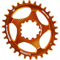 Blackspire Snaggletooth SRAM Oval Kettenblatt (schmal/breit) - Orange  - 3mm Offset