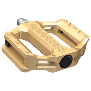 Shimano EF202 MTB Flat Pedals - Gold