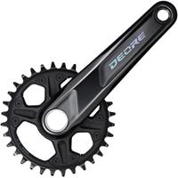 Shimano M6120 Deore 12 Speed Boost Single Chainset - Kurbeln (ohne Kettenblätter)