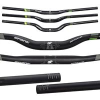Spank Spike 800 Race Team Vibrocore Riser Lenker - Schwarz - Grün  - 31.8mm