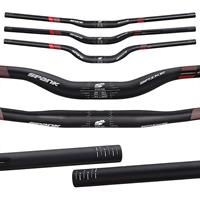 Spank Spike 800 Race Team Vibrocore Riser Lenker - Schwarz - Rot  - 31.8mm