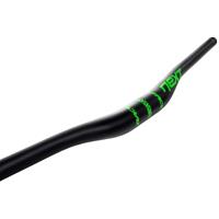 Race Face Next 35 Carbon Riserbar-Lenker - Schwarz - Grün  - 35.0mm