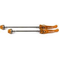 Hope Steel Rod Rennrad Schnellspannachsenset - Orange  - 100mm & 130mm