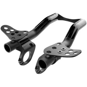 Deda Clip-On Superzero TT extensions, 190mm, zwart ano