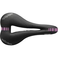 Selle Italia Diva Gelflow Racing Sattel - Pink  - L3 - 152mm Wide