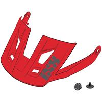 IXS Trigger AM Helmet Visor + Pins 2020 - Fluo-Rot  - S/M