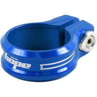 Hope Sattelklemme & Schraube - Blau  - 30.0mm