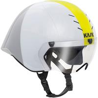 Kask Mistral Aero Helm - white-silver