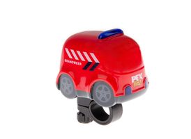 Pexkids toeter Perry de Brandweerauto junior rood