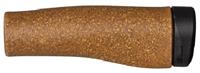 Herrmans handvatten Grip Clik Cork 123 x 22 mm bruin/zwart