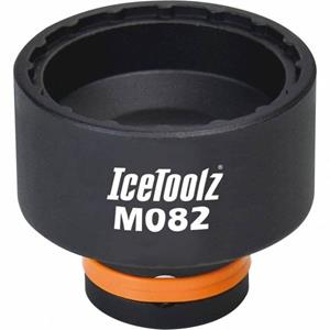 IceToolz centerlock afnemer M082 150 x 34 mm zwart/oranje