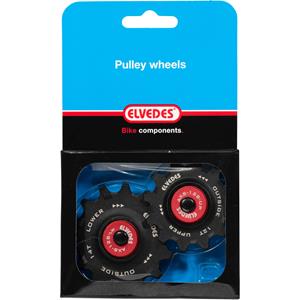 Elvedes derailleurwieltjes set 12T+14T 2 delig