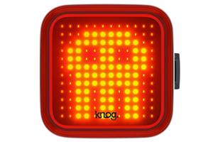 Knog achterlicht Blinder Skull 100 lumen oplaadbaar led zwart