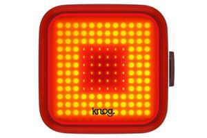 Knog achterlicht Blinder Square 100 lumen oplaadbaar led zwart