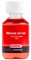 Elvedes mineraalolie (alle mineraalsystemen) 1000ml rood